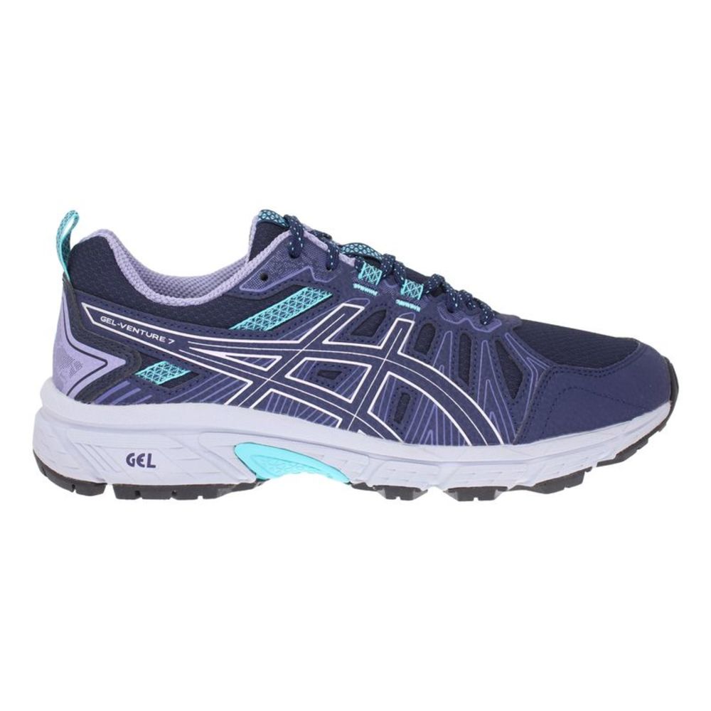 Asics Gel-Venture 7 Black/Silver 1012A477-001 Women's - Picture 5 of 8